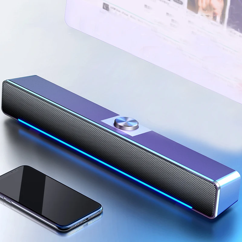 

Computer Speakers Can Be Connected To Bluetooth Stick Surround Sound Subwoofer, Suitable For PC Laptops Wired Dual Music Players