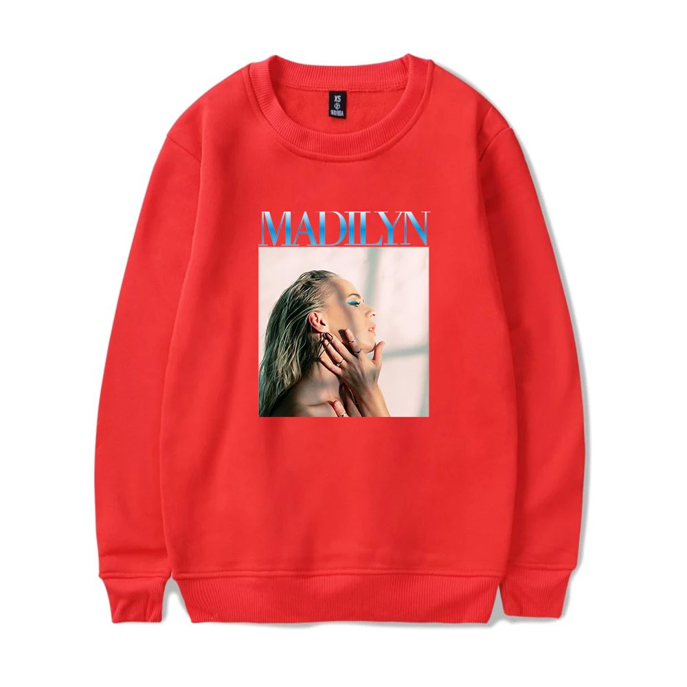 

Madilyn Print Loose Tops Sweater Series Women/Men Clothes Turtlenecks Streetwear Casual Youthful vitality Sweatshirt