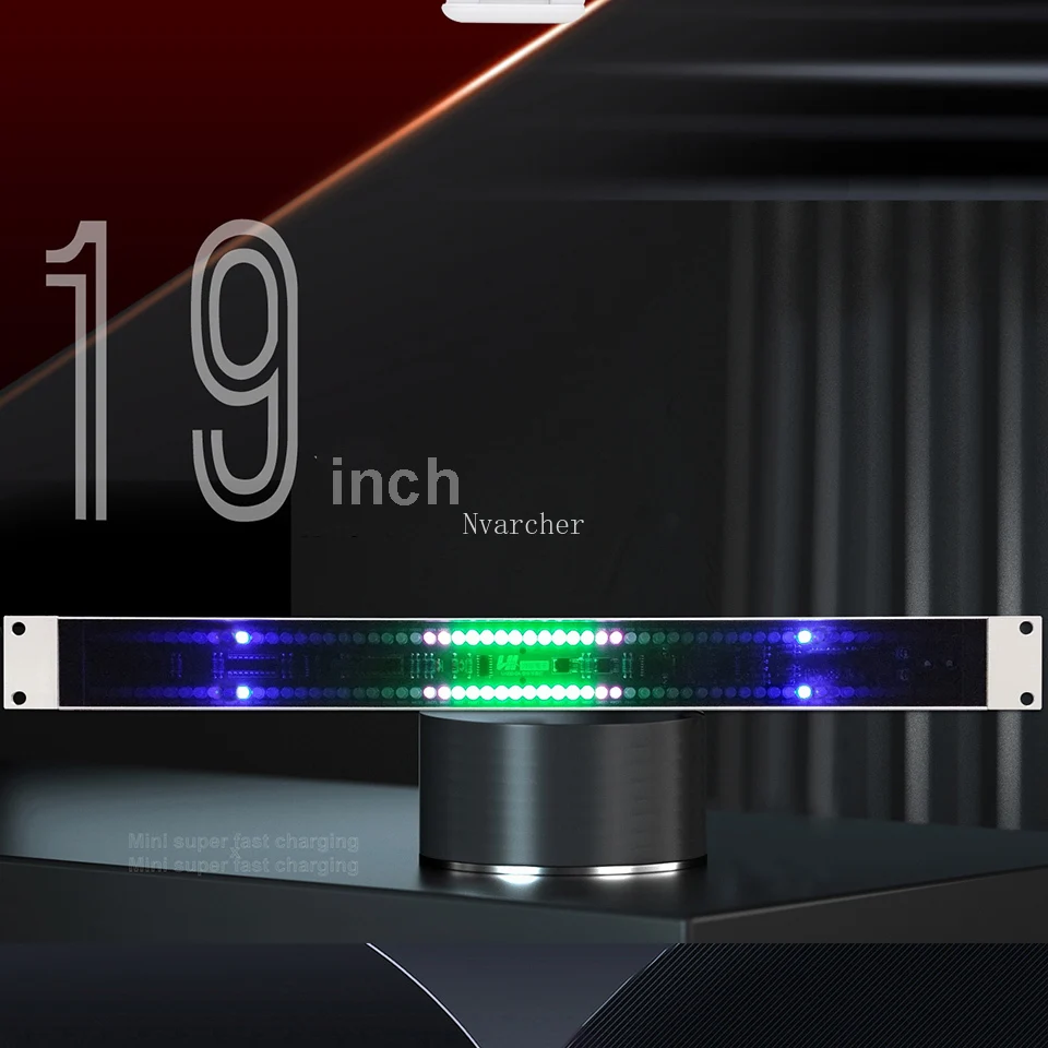 Nvarcher 120 مؤشر مستوى LED ستيريو التحكم في الصوت الصوت USB الموسيقى الطيف الإلكترونية VU متر LED حجم إيقاع الموسيقى