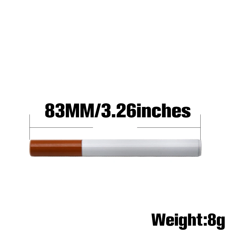 Новые Металлические Мини-трубы в виде сигареты металлические трубки съемные