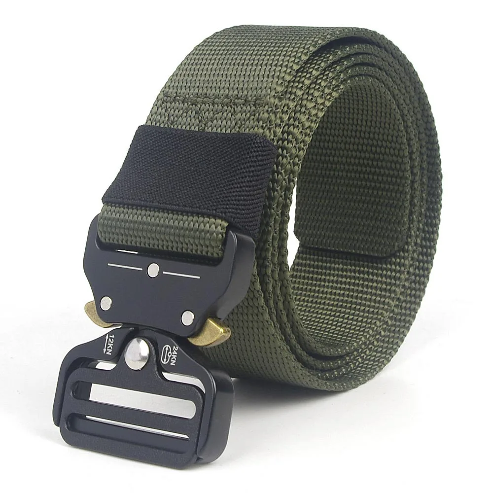 style 2 green Поясная поддержка поясной ремень тактический армейский военный боевой сбивающийся аварийный пояс для выживания Пояс для охоты - Цвет: style 2 green