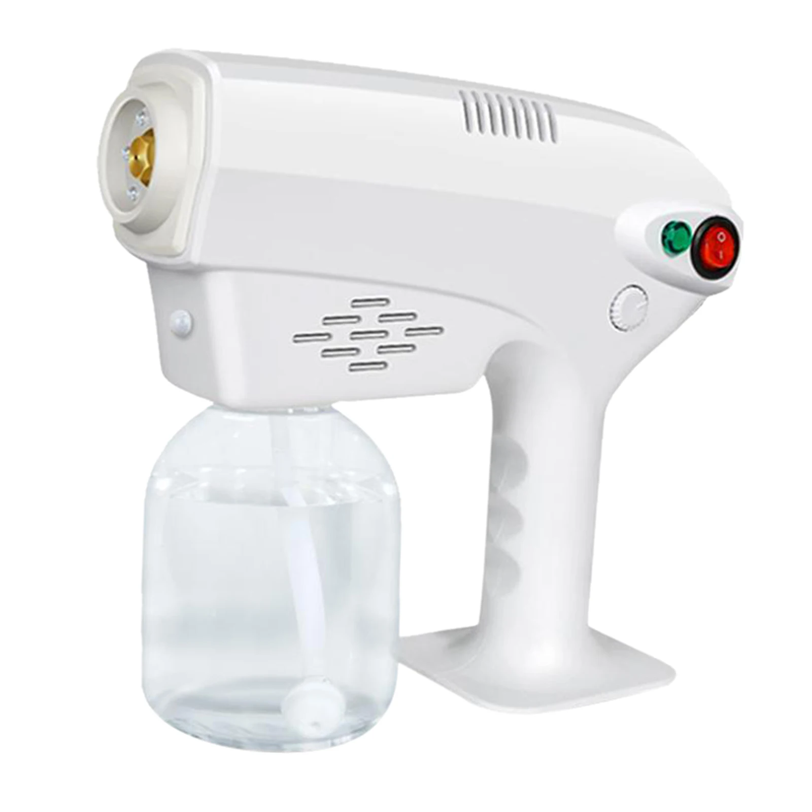 

Atomizing Sprayer Sprayer Machine Disinfection Blue Light Nano Steam Spray Gun Disinfection Nano Spray Gun US Plug