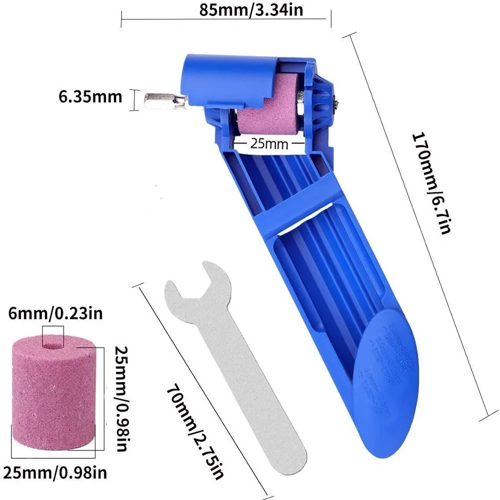 

Wear-resistant Drill Bit Sharpener Portable Polishing Sharpening Durable