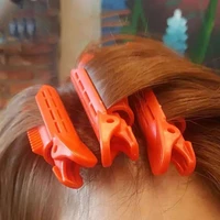 10pcs hair curler clips clamps roots perm rods styling rollers hair root wave fluffy bangs hair styling positioned hair tools