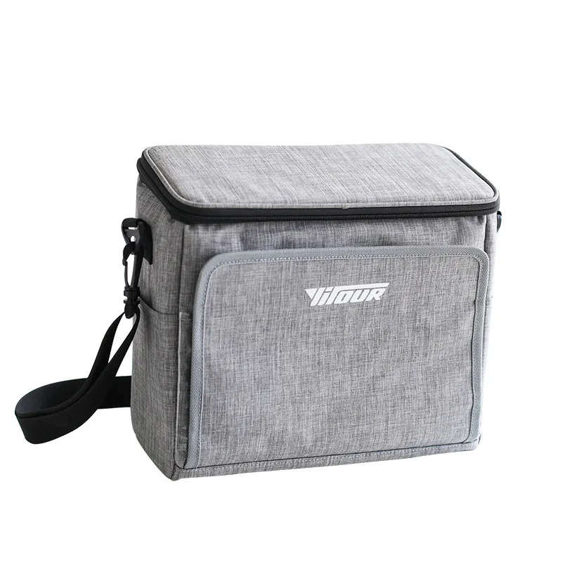 Online Araba Buz Paketi Oxford Bez Alüminyum Yalıtım çantası Omuzdan Askili çanta Seyahat Koruma Ve Soğuk Yalıtım çantası