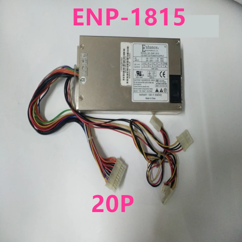 Almost New Original PSU For Enahnce 1U ATX 20Pin  150W Power Supply ENP-1815