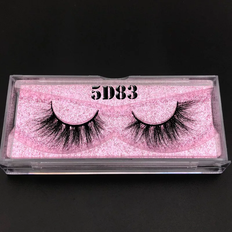 5D83 Mikiwi 5d lashes 3D норковые ресницы розовое золото блестящий чехол коробка с собственным логотипом для оптового заказа whalesale - Цвет: 5D83