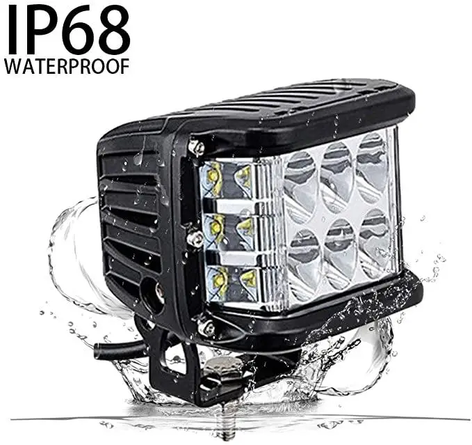 4 дюйма 45 Вт светодиодный свет работы Cube боковые шутер светильник бар Pod белая и