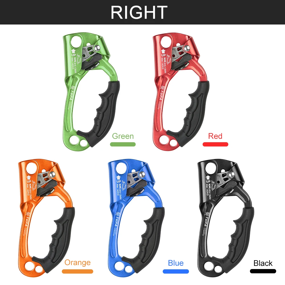 

Outdoor Hand Ascender Rock Climbing Ascender 8-12mm Vertical Rope Access Rescue Caving Climbing Accessories Camping