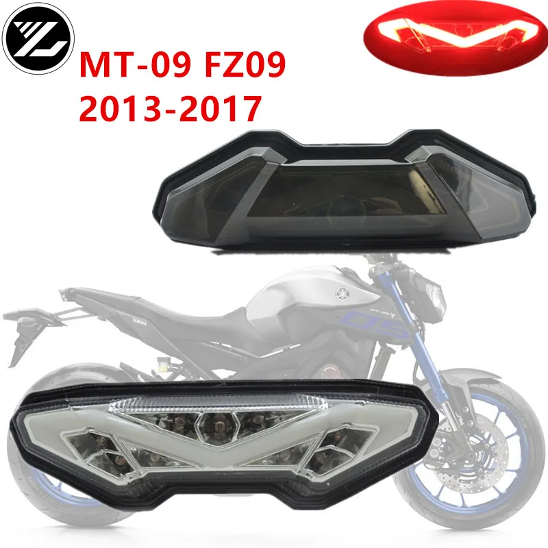 Для Yamaha MT09 FZ09 MT 10 09 2013 2014 2015 2016 2017 2018 2019 задний фонарь Тормозные Сигналы поворота