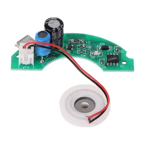 Мини-увлажнитель с USB, DIY наборы, генератор тумана, печатная плата, распылитель, пленка, лист распылителя, Вибрирующая пластина