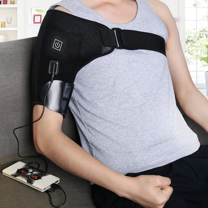 Электрическая термотерапия плеч регулируемый плечевой бандаж поддерживающий