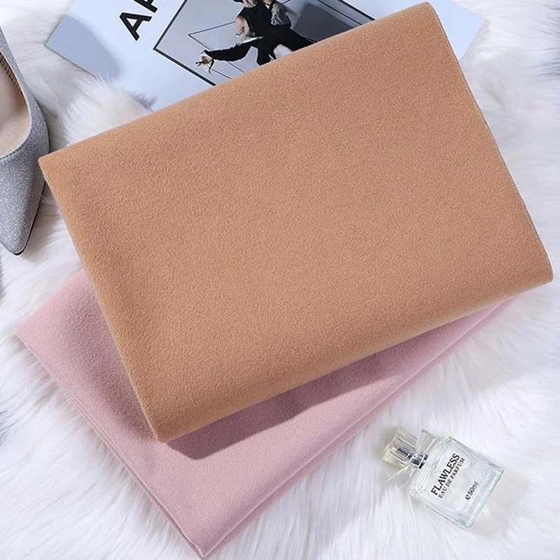 

190*65 cm 2019 Autumn Winter Women New Thickening Scarf 460g Weight Shawl Women Solid Scarf Brand Designer No pilling Scarves