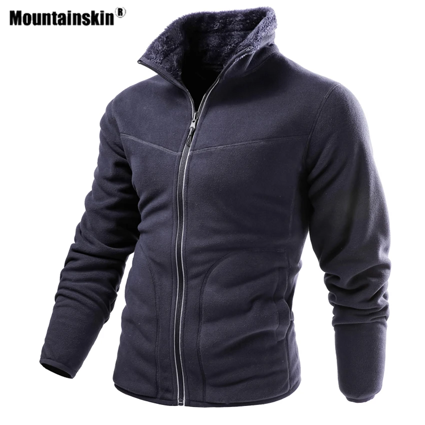 Куртка Mountainskin Мужская/Женская флисовая уличная спортивная термальная ветровка