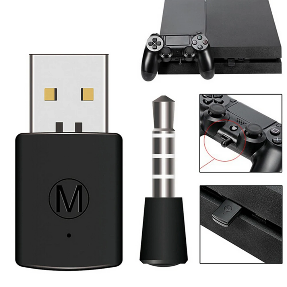 Bluetooth приемник беспроводная гарнитура адаптер для наушников с Micphone 4 0 usb USB ключ PS4