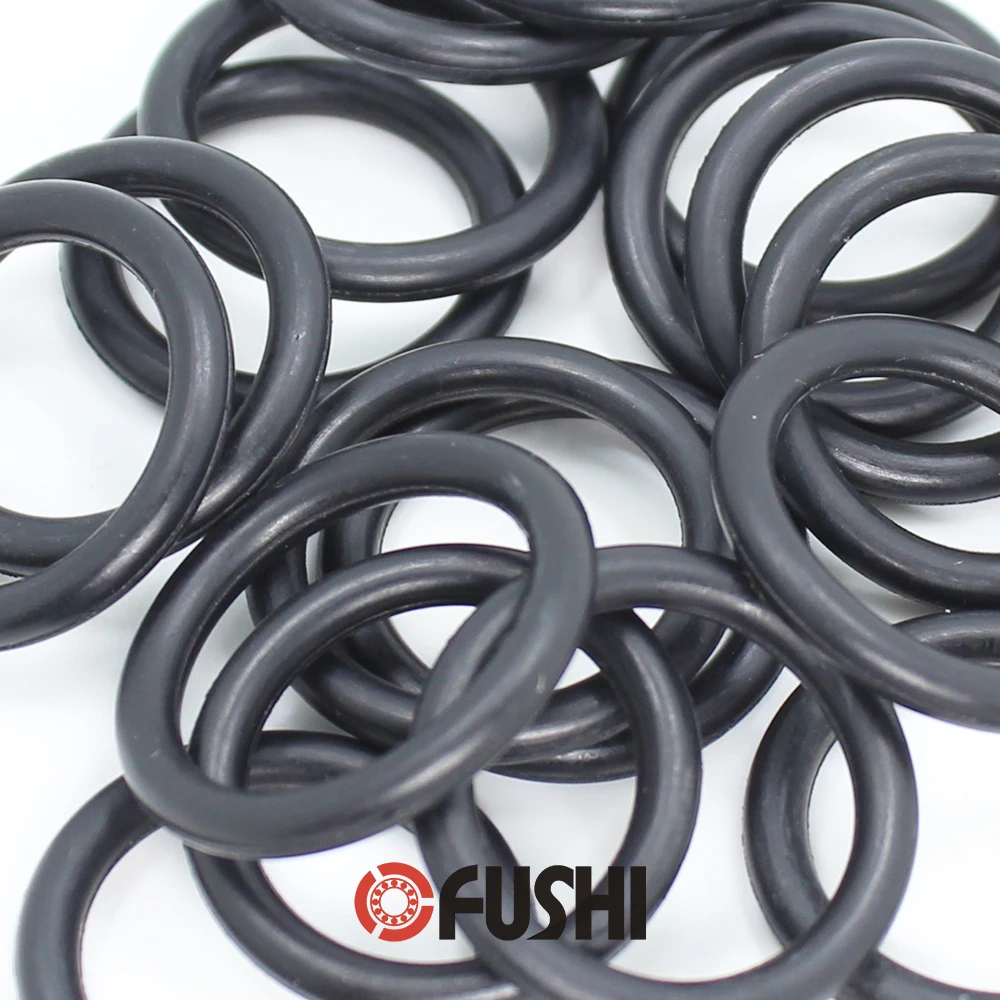

CS5.33mm EPDM O RING ID 10.46/12.07/13.64/15.24*5.33mm50PCS O-Ring Gasket Seal Exhaust Mount Rubber Insulator Grommet ORING
