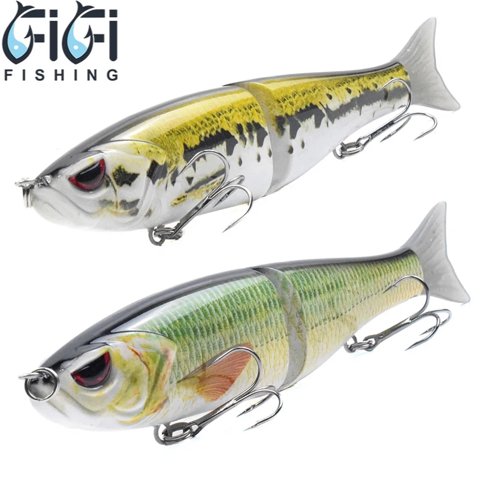 

Sinking Glide Bait Fishing Lures 180MM 62G Prefessional Fishing Tackle Treble Hooks With Soft Tail Trout Seaperch Culter Pike