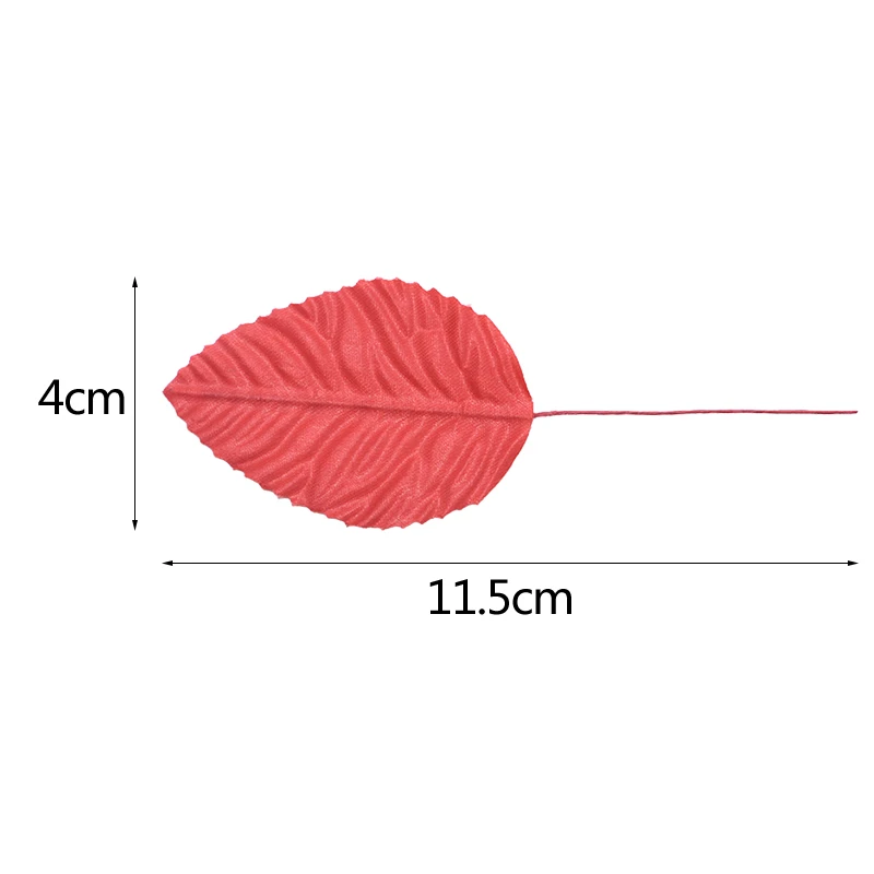 40/100/200 шт Искусственные розовые листья Пластик шелк Leafe украшение на свадьбу День рождения, подарок на Рождество, украшение из искусственных цветов для DIY ВЕНОК для дома украшения