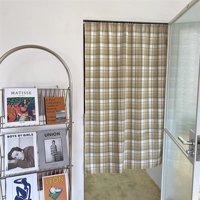 

FSISLOVER Fresh Korean Style Tablecloth Retro Cream Color Table Cloth Original DIY Plaid Background Cloth Chic mantel cuadrado