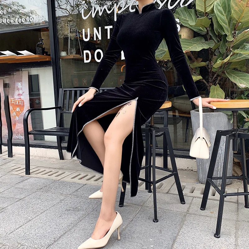 Ruibbit Новое винтажное готическое женское сексуальное облегающее платье модные