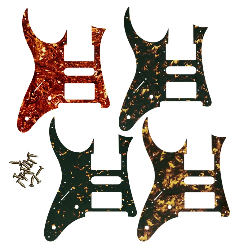 

Pleroo Custom Electric Guitar Parts - For Left Handed MIJ Ibanez RG3550MZ Guitar Pickguard Pickup Scratch Plate HSH Humbucker