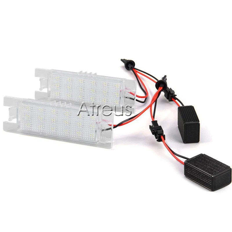 Mutips Автомобильный светодиодный Подсветка регистрационного номера дневные