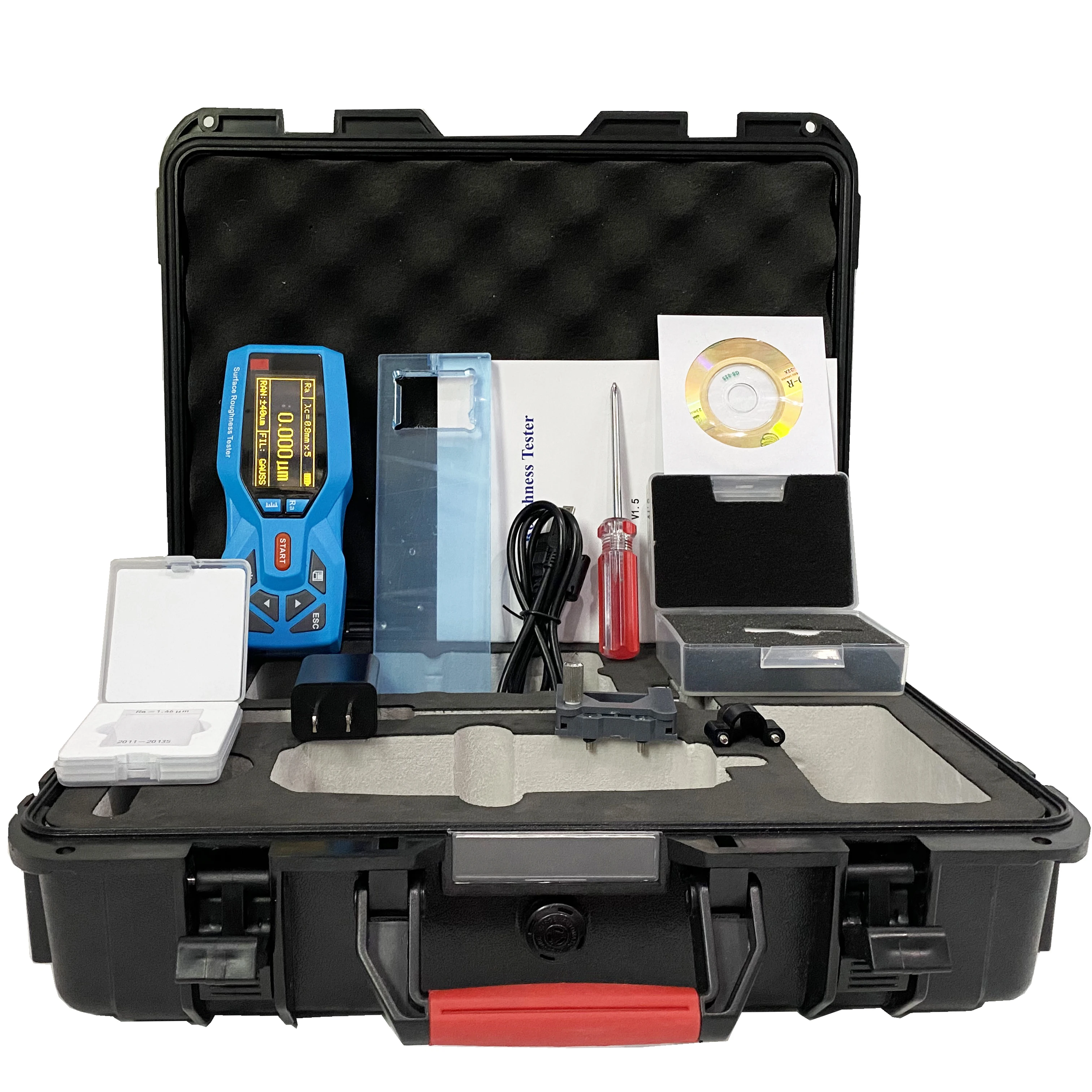 Портативный Измеритель шероховатости поверхности KR220 Ra Rz Range измерительный