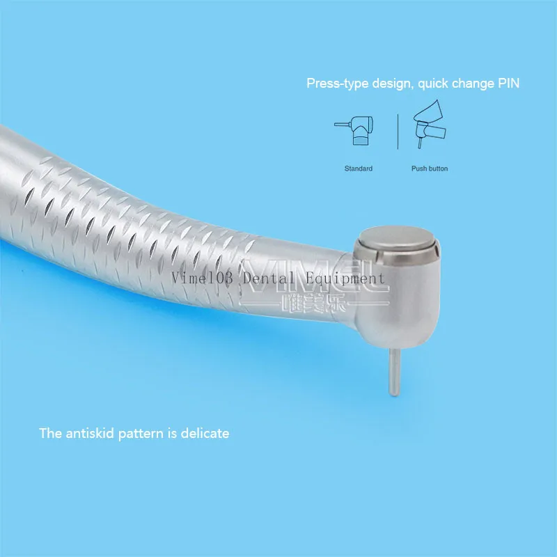 1 шт зубные 5 светодиодный распыления воды Кнопочный воздушная турбина ротор