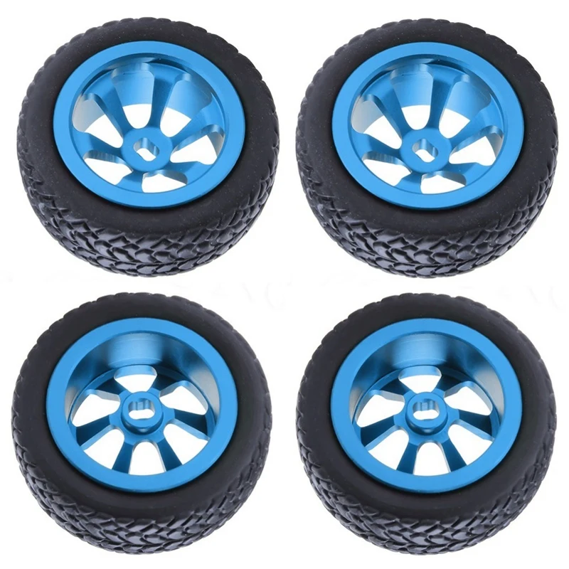 4 шт. радиоуправляемая игрушка детали для модернизации Алюминий колеса и шины