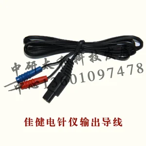 10 шт.лот Клипса-кабель акупунктурные иглы клипса электронный акупунктурный инструмент лечебный инструмент Аксессуары для машины