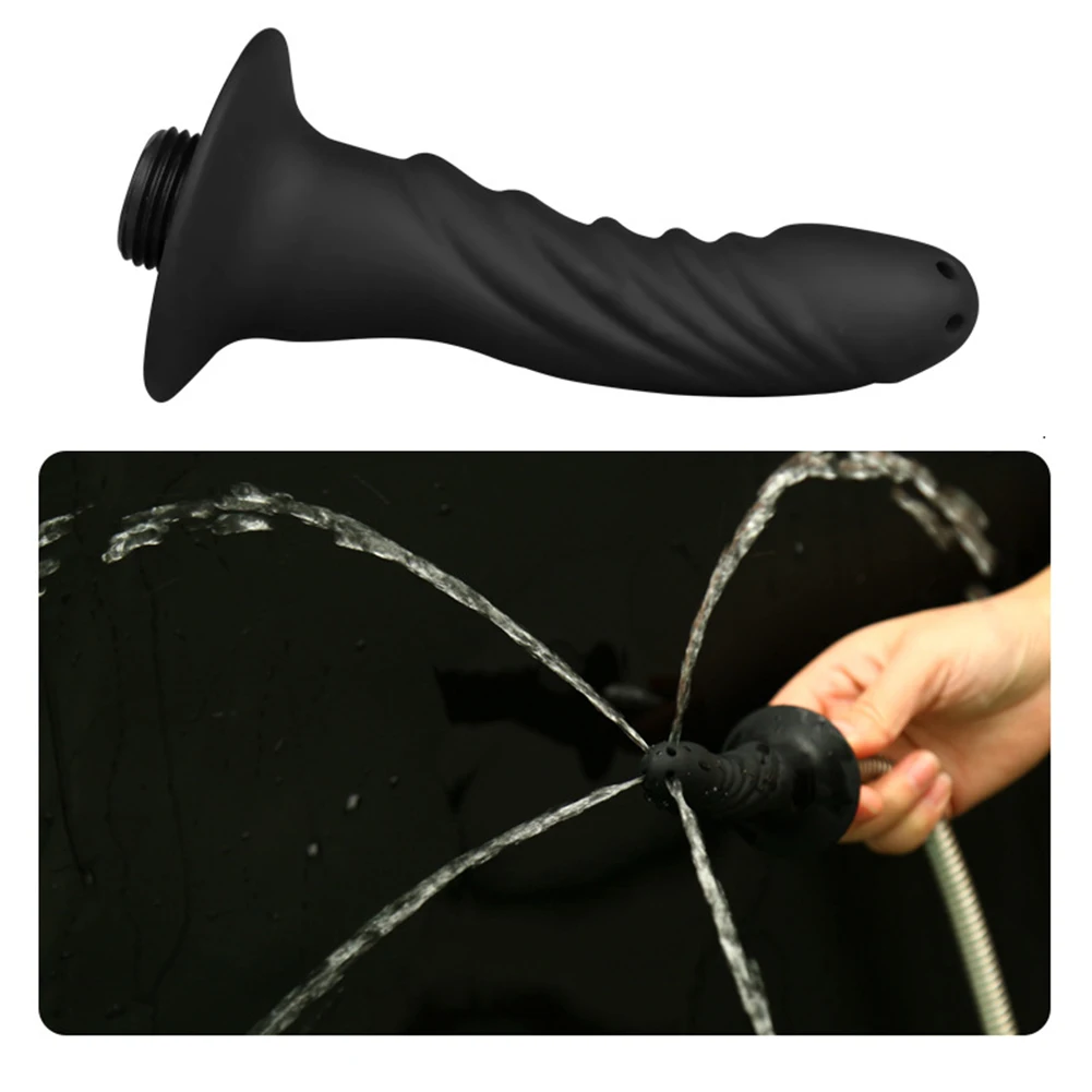 Силиконовая насадка для душа клизма Ректальный анальный шприц вагинальный