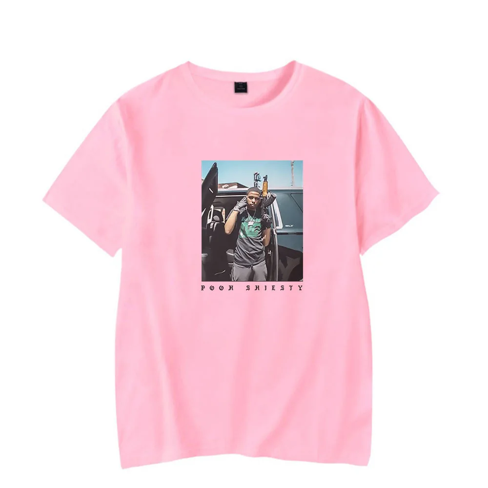 2020 Футболка с принтом пуха и шидии футболки круглым вырезом коротким рукавом для