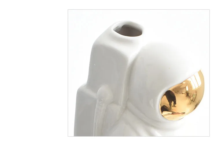 Скандинавская ваза астронавта керамическая для настольной скульптуры