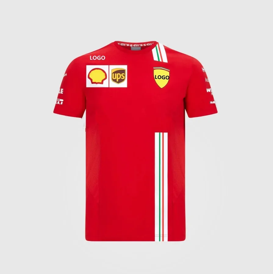 Новинка 2021 летний официальный веб-сайт F1 горячая распродажа футболка рубашка