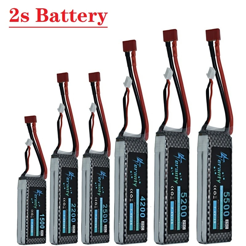 2s 74 v 4200mah 5200mah литий полимерный батар