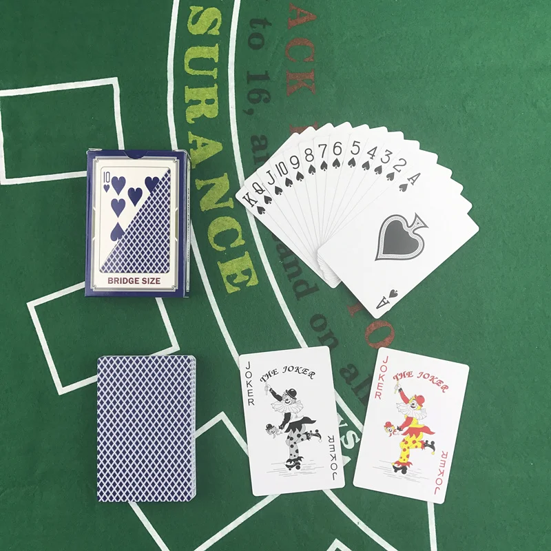 10 компл./лот баккара ТЕХАС ХОЛДЕМ Карточные игры Пластик Водонепроницаемый