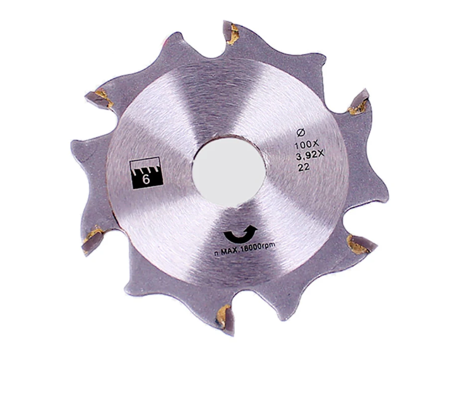 100MM  Multifunctional Carbide Biscuit Jointer Blade Cutter Woodworking Cutting Saw Blade For Slotting Tenoning Machine