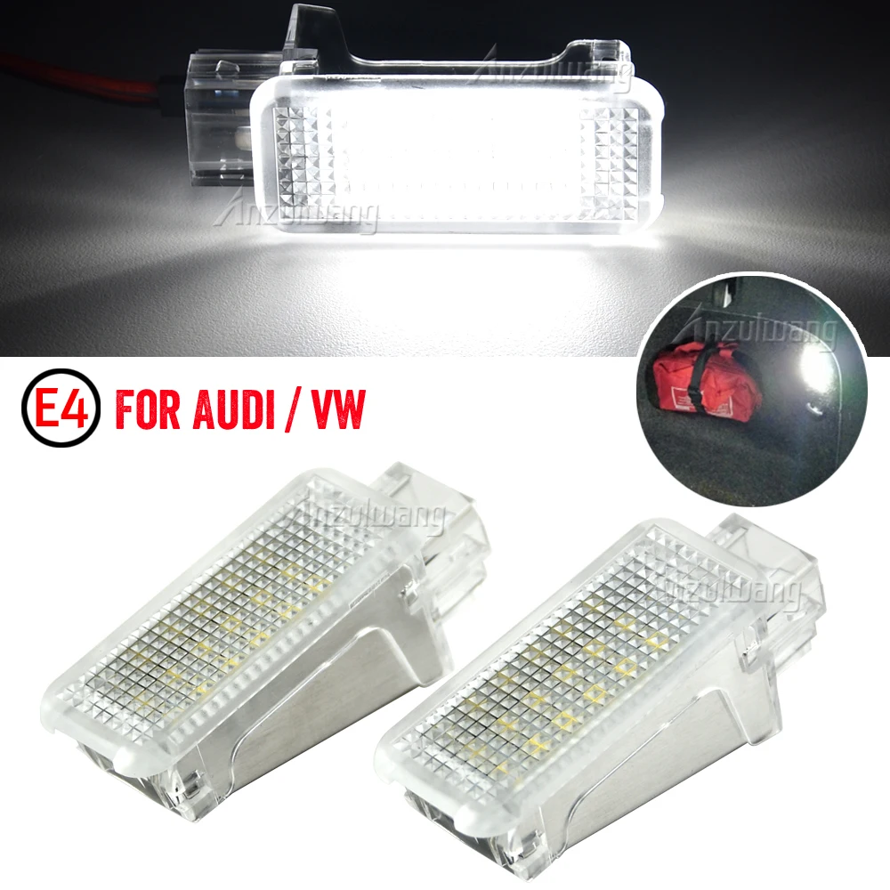 

Auto Lighting Interior Footwell Trunk Boot Cargo Courtesy Door Lights Lamp LED Unit For VW GTi Golf EOS For Audi A3 A4 A8