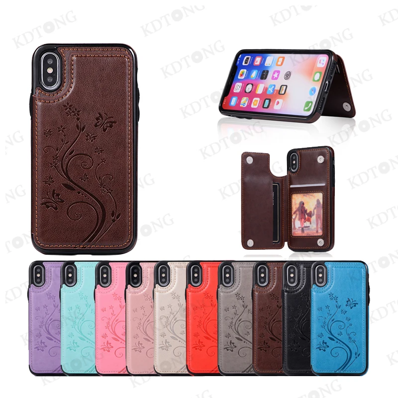 

Luxury Retro Back Clip Leather Case For iPhone 12 11 PRO XS MAX X XR XS 8 7 6 6S PLUS SE 2020 5 5S Wallet Phone Cases Cover Capa