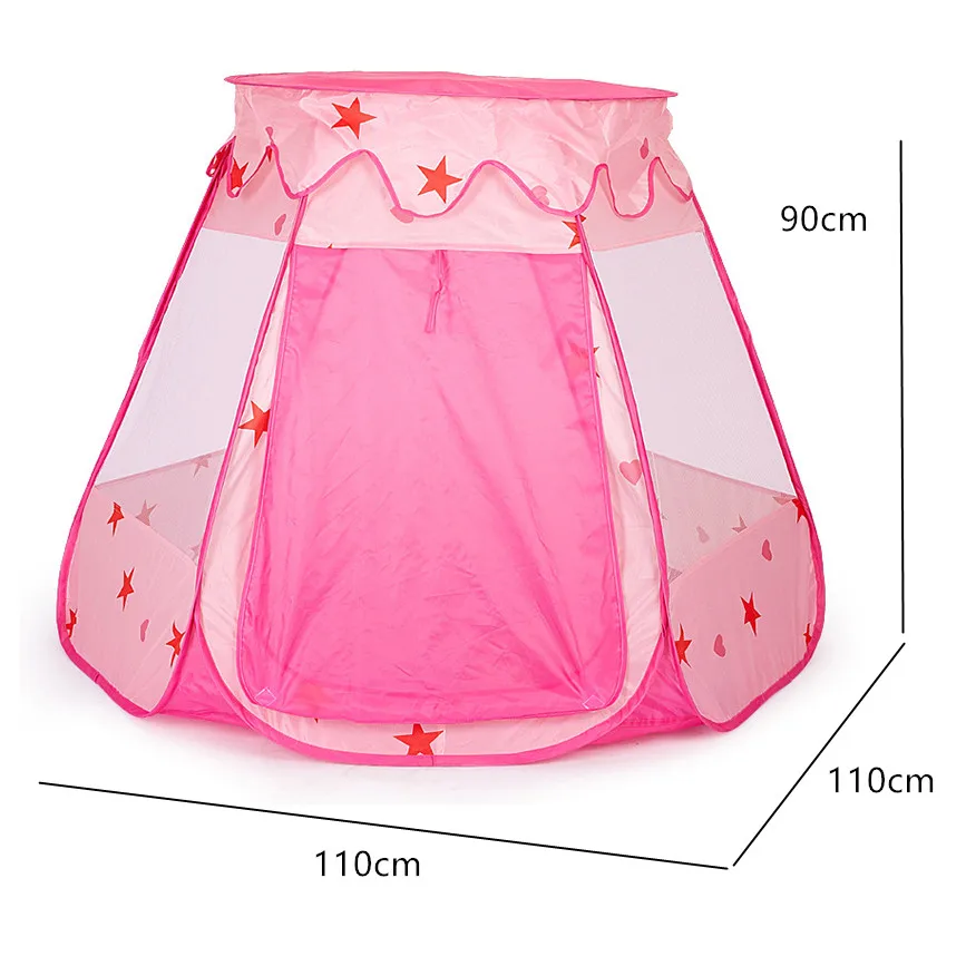

Play Tent Toys Outdoor Baby Foldable Ocean Ball Pool Summer Indoor Outdoor Wave Point Play Game House Gifts For Children Kids