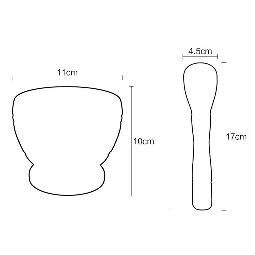 

Resin mortar pestle set garlic herb spice mixing grinding grinder bowl pounding garlic jar household restaurant kitchen tool.