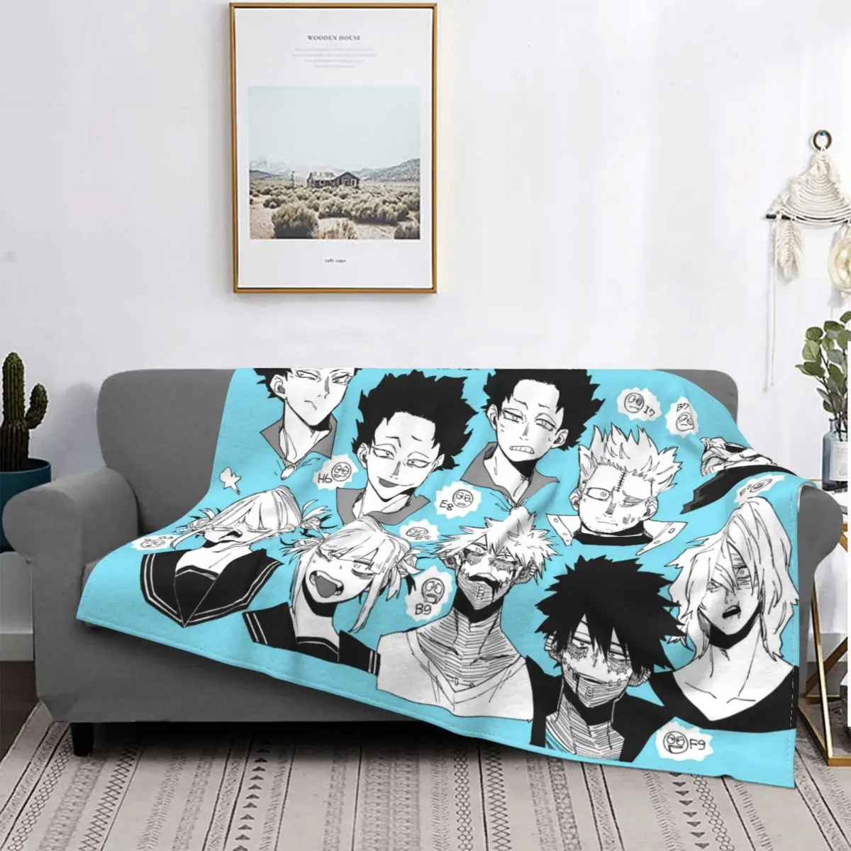 

Универсальные мягкие покрывала для постельного белья с японским аниме «Моя геройская Академия»