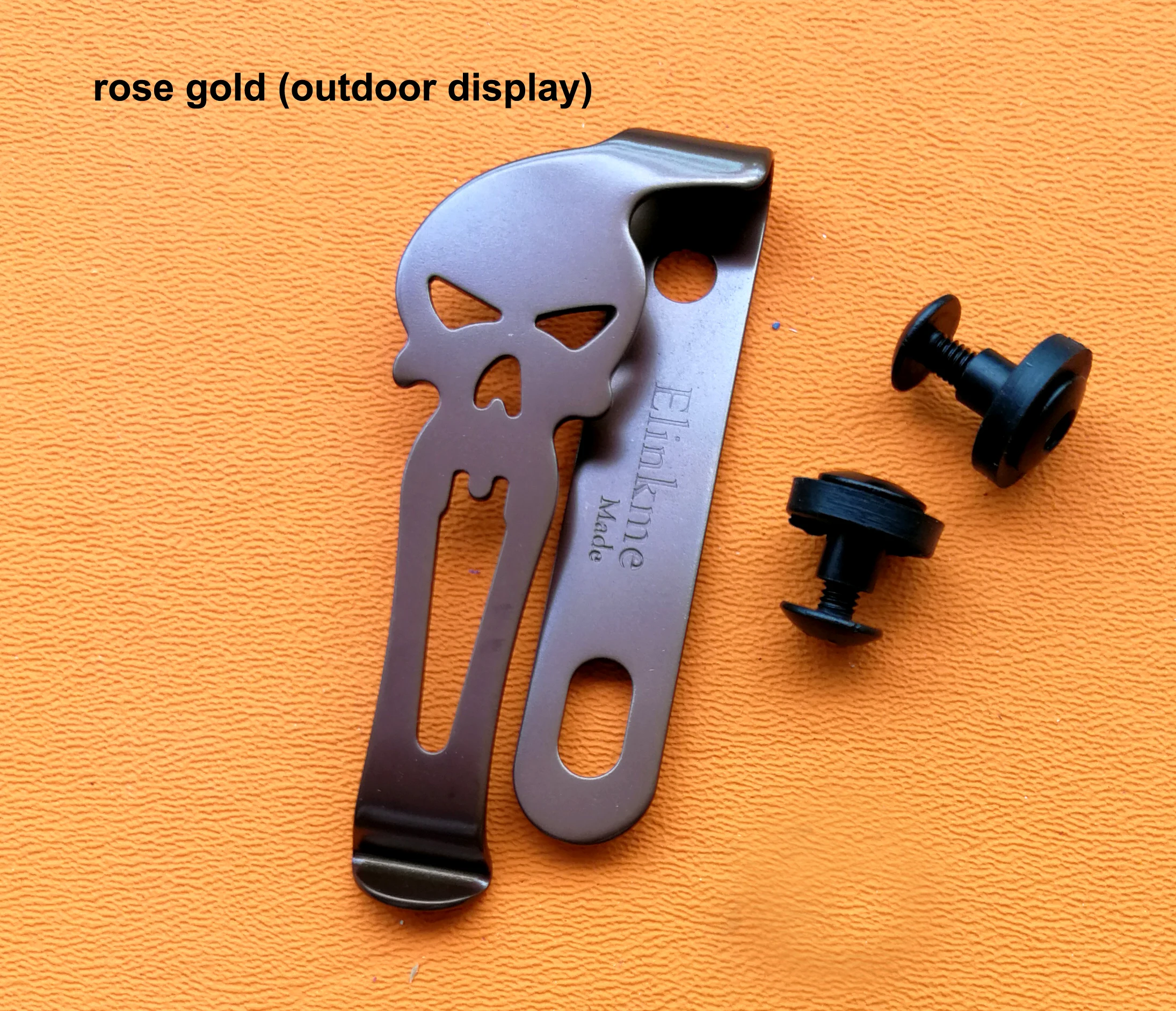 5 шт./лот 29 мм * 68 отличное качество металлический пружинный Пояс Кобура Оболочка титанизирующий зажим kydex