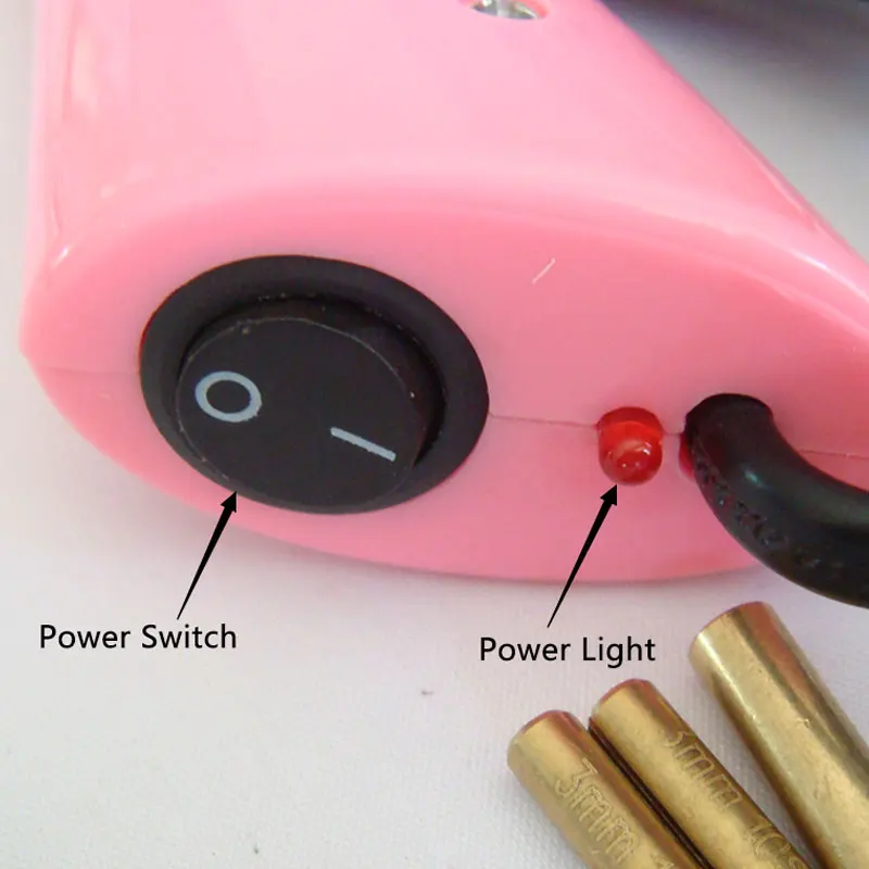Быстро нагревается! EU/US Plug белое устройство горячей фиксации для нанесения страз розовый Железный-на горячей фиксации Стразы аппликатор палочка термофиксация инструмент Y2852