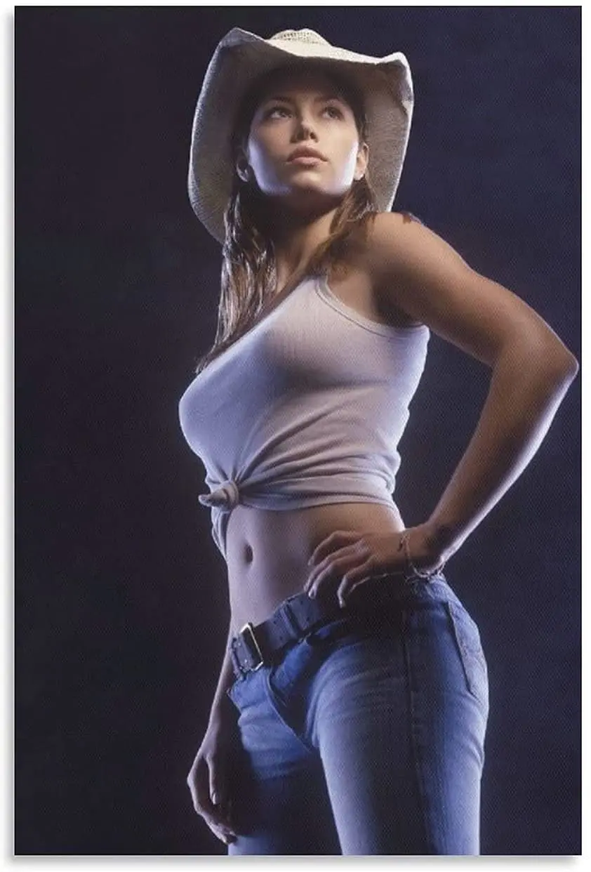 

Jessica BIEL Sexy Movie Actor Poster Canvas Poster Wall Art Picture Prints Hanging Photo Gift Idea Decor Home Posters Artworks