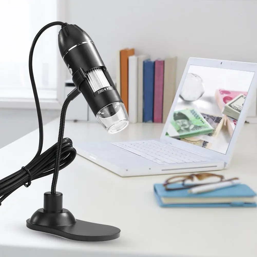 

Portable microscope magnifying glass electronic stereo endoscope camera LED USB 2.0 digital microscope camera