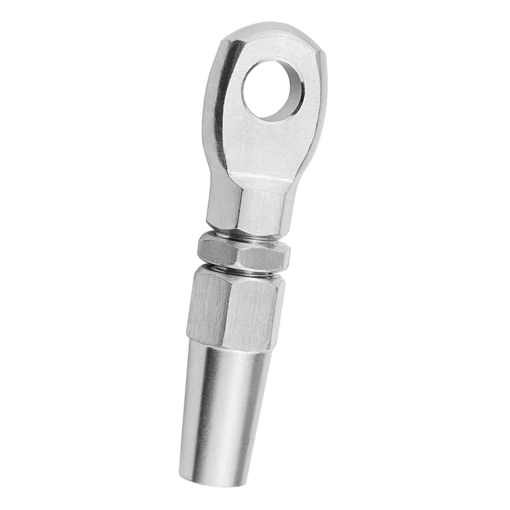 

2x Stainless Steel Wire Cable Rope DIY Fitting Rigging Hardware 5mm