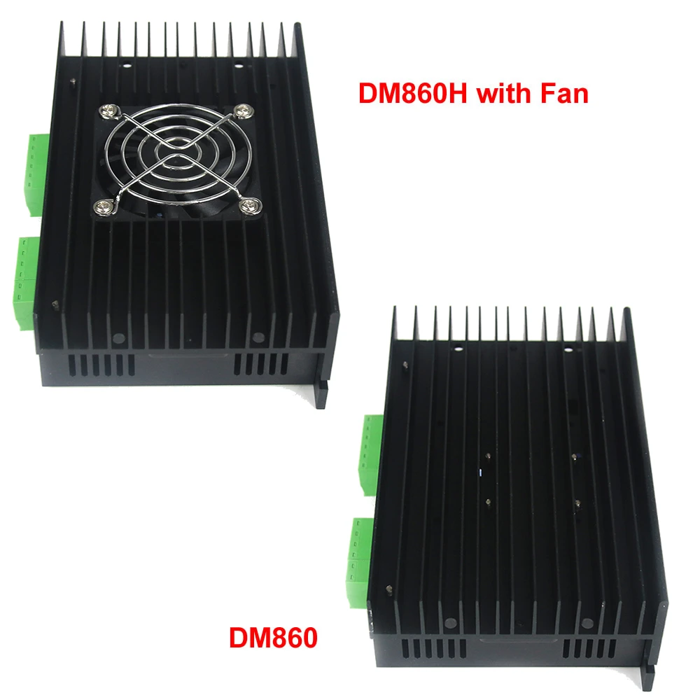 Двухфазный Драйвер шагового двигателя DM860 24-110 В DM860H микрошаговый двигатель