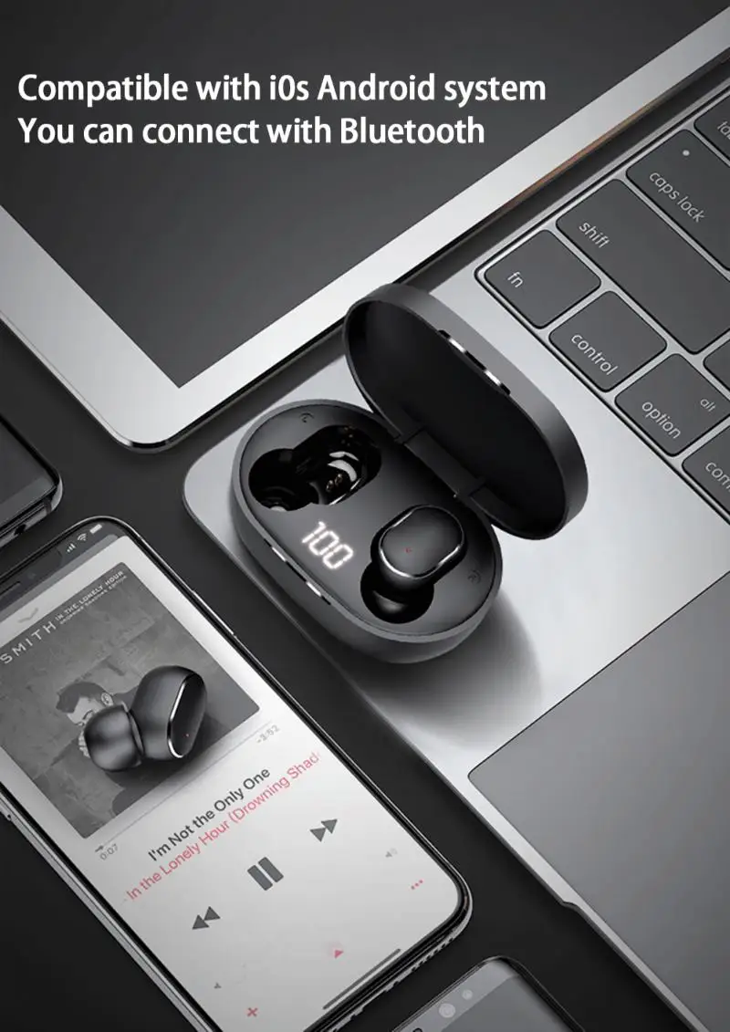 TWS-стереонаушники M3 с поддержкой Bluetooth 5 1 и зарядным футляром на 280 мА · ч |