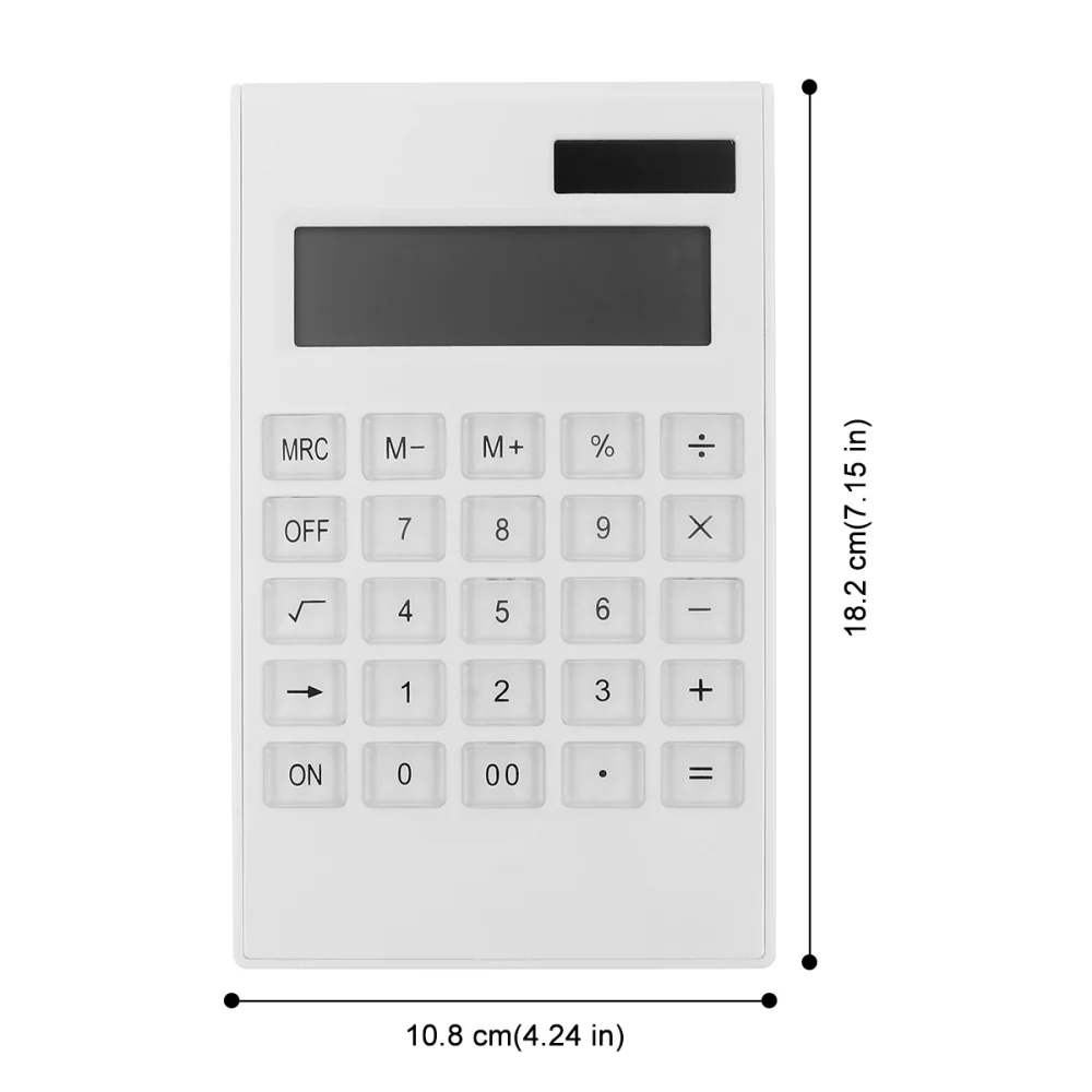 

1pc Electronic Calculator Office Stationery Office Calculator Solar Calculator